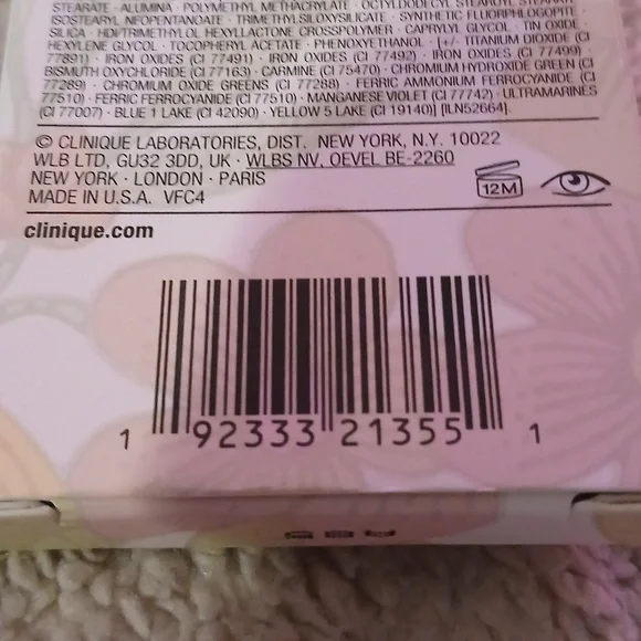 Clinique All About Shadow Palette - Soft Pastels "PINK HONEY AFFAIR" - Picture 4 of 4